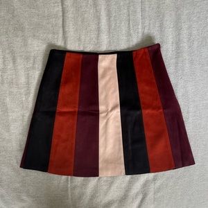 Forever 21 striped mini skirt Size S
